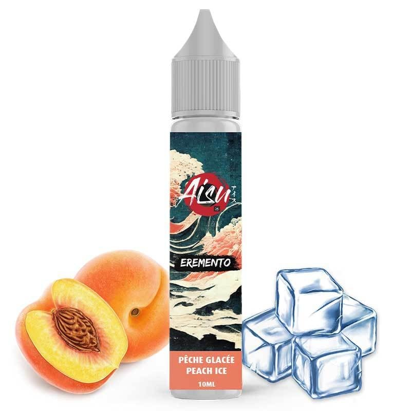 E-liquide Pêche glacée Sels de nicotine Aisu 10ml