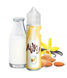 E-liquide Lait d'Amande Vanille Milky 50ml