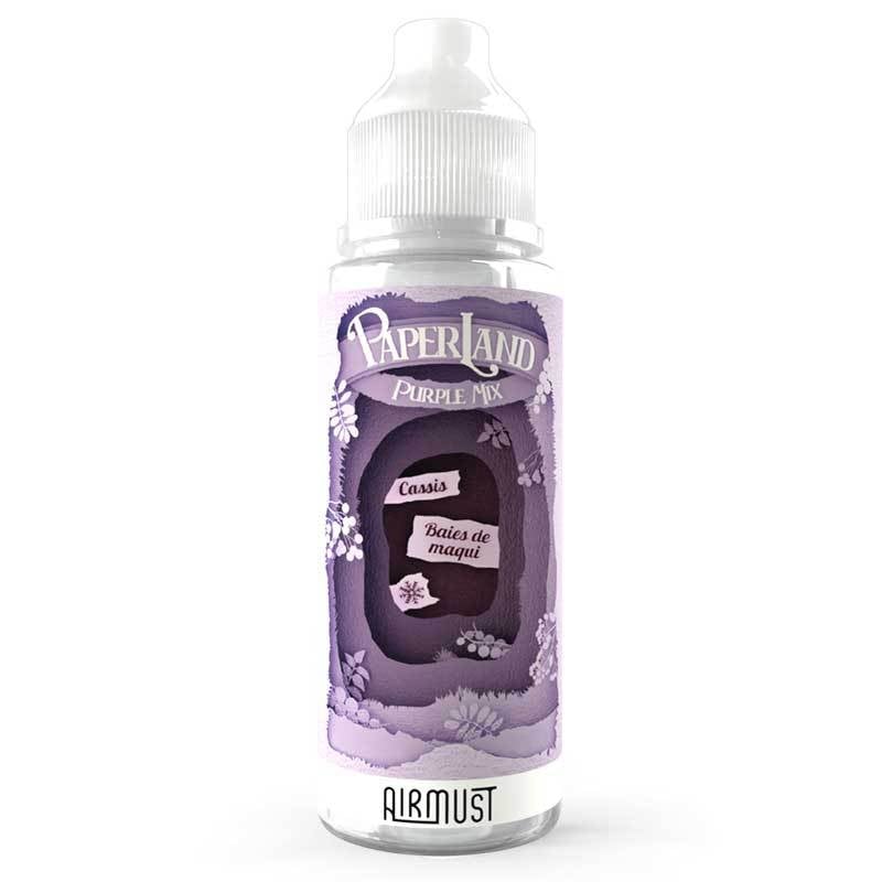 E-liquide Purple Mix Paperland 100ml ou 60ml