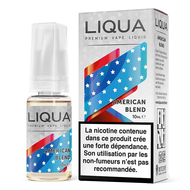 E liquide American Blend LIQUA | Tabac blond Miel