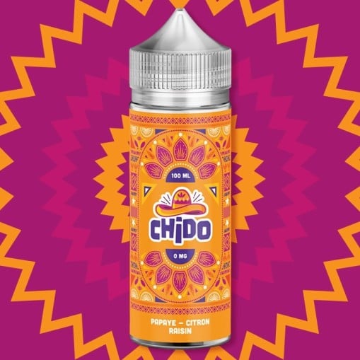 E liquide Papaye Citron Raisin Chido 50ml