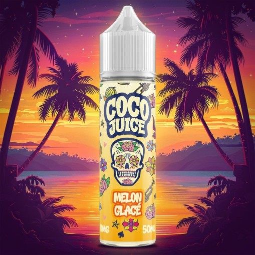 E liquide Melon Glacé Coco Juice 50ml
