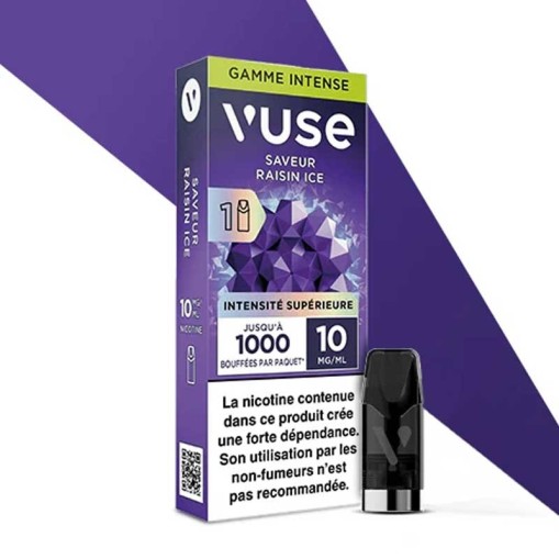 Cartouche pré-remplie Intense Vuse