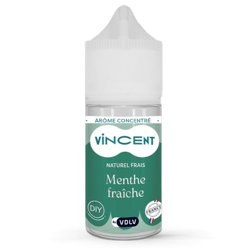 Concentré Menthe Fraîche Vincent dans les vapes Arome DIY