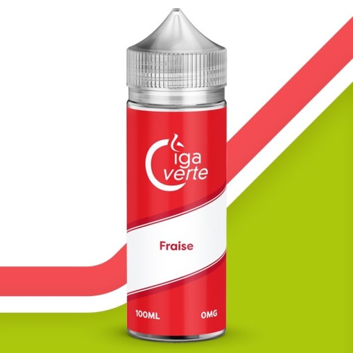 E-liquide Fraise Cigaverte 50ml ou 100ml