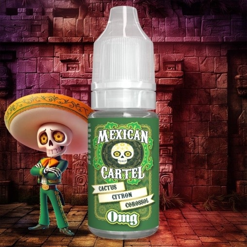 E-liquide Cactus Citron Corossol Mexican Cartel 10ml