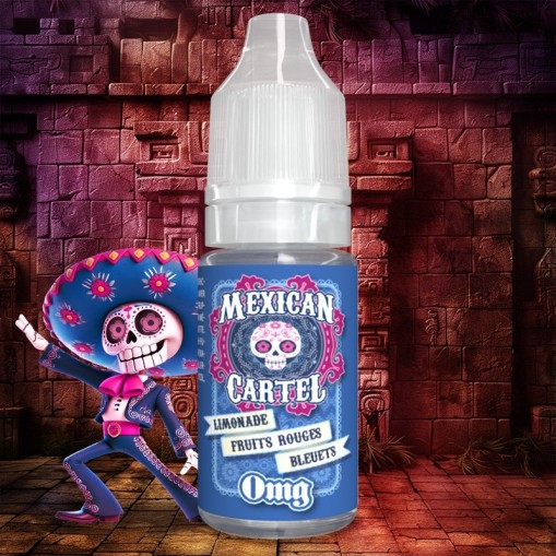 E-liquide Limonade Fruits Rouges Bleuets Mexican Cartel 10ml