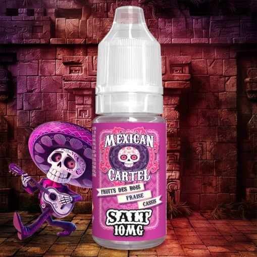 E-liquide Fruits des Bois Fraise Cassis Salt Mexican Cartel 10ml