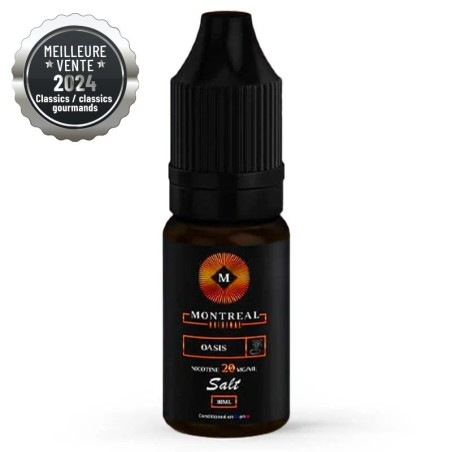 E liquide Oasis Nic Salt Montreal Original | Sel de Nicotine