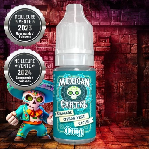 E-liquide Limonade Citron Vert Cactus Mexican Cartel 10ml