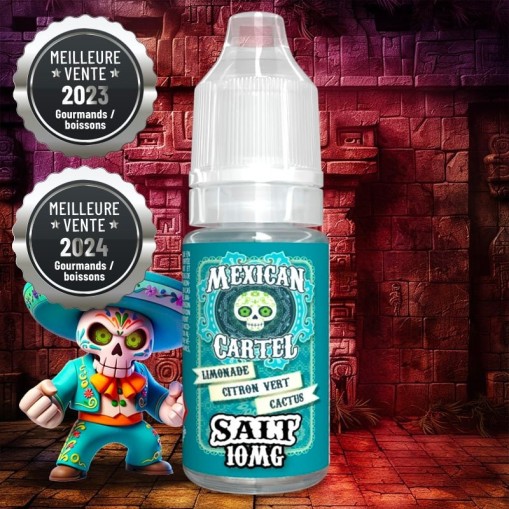 E-liquide Limonade Citron Vert Cactus Salt Mexican Cartel 10ml