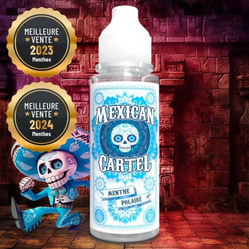 E-liquide Menthe Polaire Mexican Cartel 50ml ou 100ml
