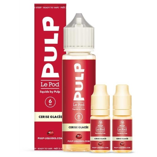 E-liquide Pack 60ml Cerise Glacée Le Pod liquide by PULP 60ml