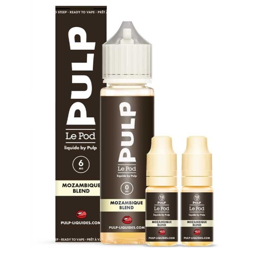 E-liquide Pack 60ml Mozambique Blend Le Pod liquide by PULP 60ml
