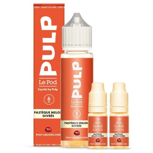 E-liquide Pack 60ml Pastèque Melon Givrés Le Pod liquide by PULP 60ml