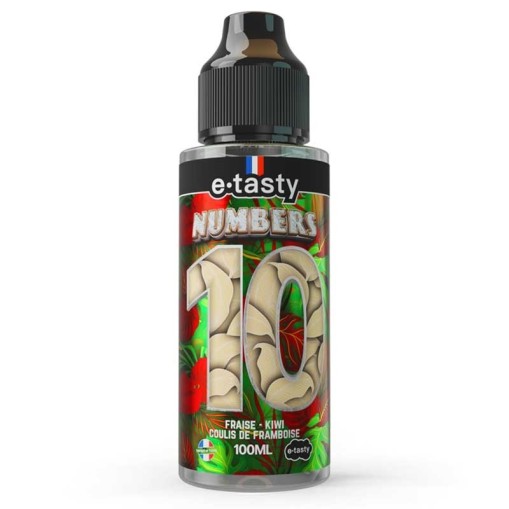 E-liquide Numbers 10 E-Tasty 100ml