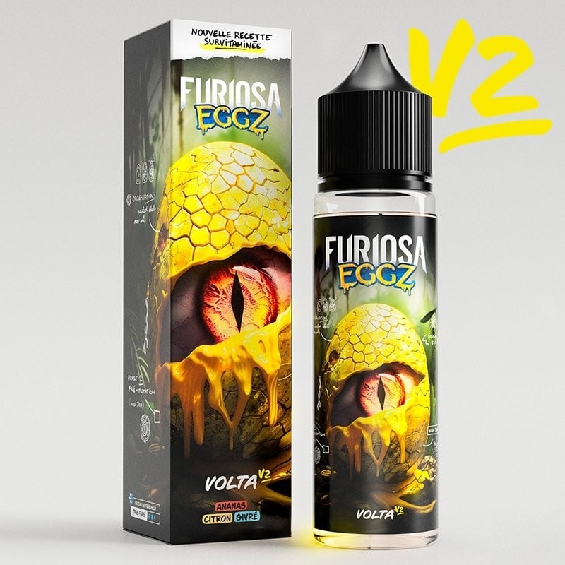 E-liquide Volta V2 Eggz Furiosa 50ml