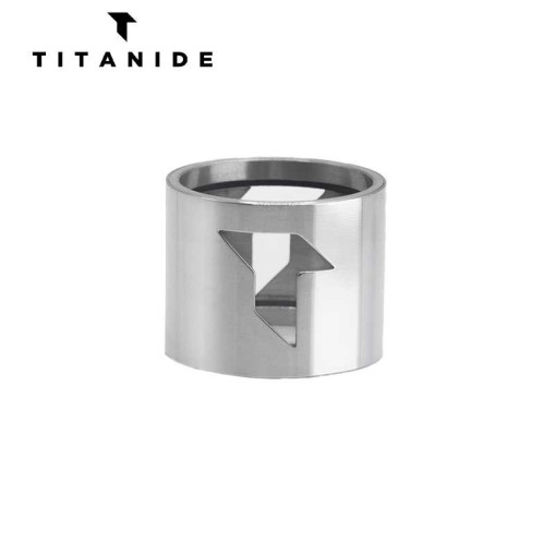 Pyrex Cover Métal Leto Titanide, Verre de rechange Cover Métal Leto Titanide