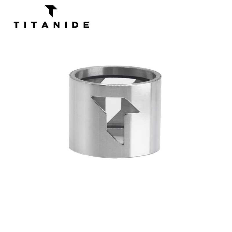 Pyrex Cover Métal Leto Titanide, Verre de rechange Cover Métal Leto Titanide