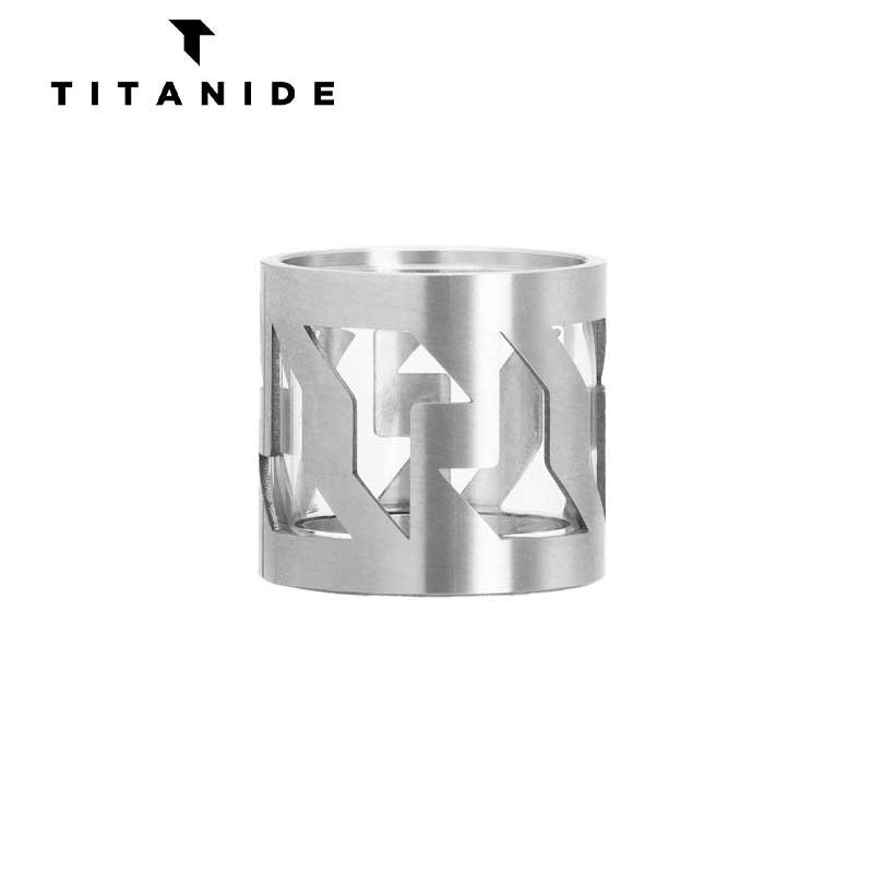 Pyrex Cover Métal Leto Titanide, Verre de rechange Cover Métal Leto Titanide