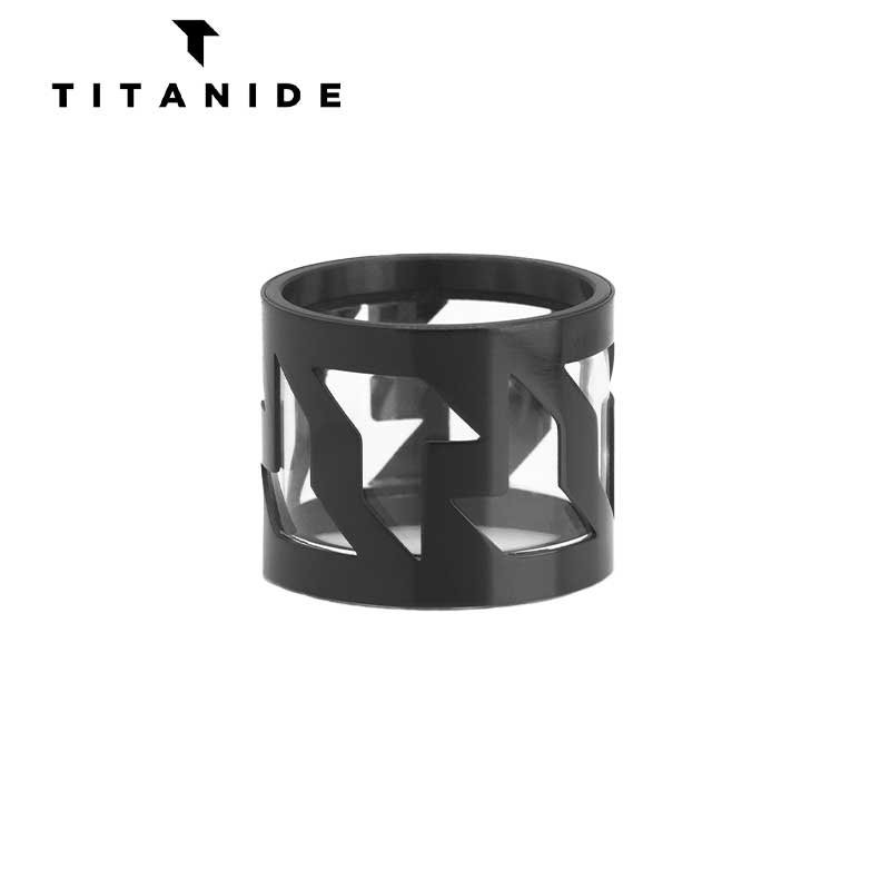 Pyrex Cover Métal Leto Titanide, Verre de rechange Cover Métal Leto Titanide