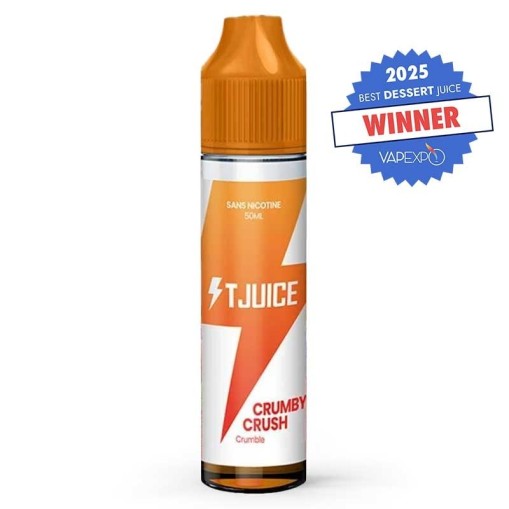 E liquide Crumby Crush T-Juice 50ml / 100ml