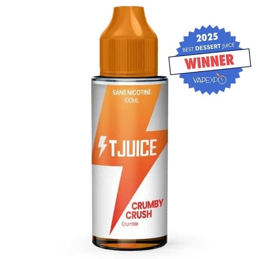 E liquide Crumby Crush T-Juice 50ml / 100ml