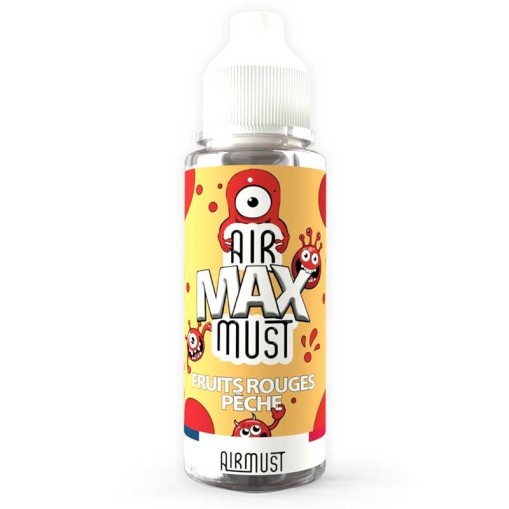 E-liquide Fruits Rouges Pêche Airmust Max 100ml