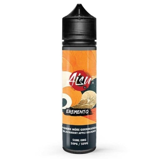 E-liquide Pomme Mûre Gourmande Aisu Eremento 50ml E-liquide Pomme Mûre Gourmande Aisu Eremento 50ml