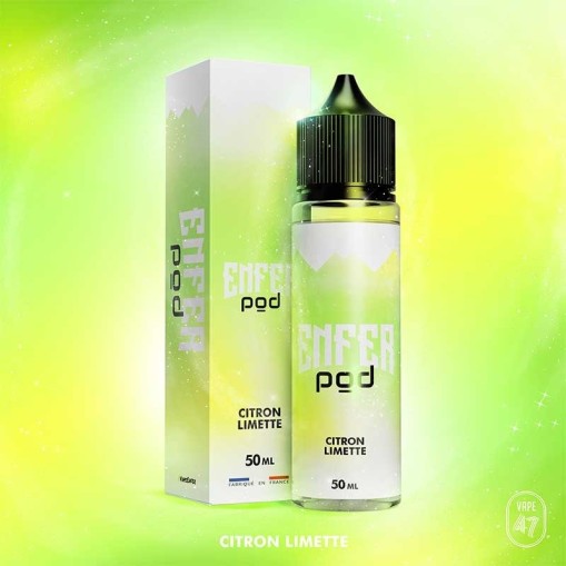 E-liquide Citron Limette Enfer Pod 50ml
