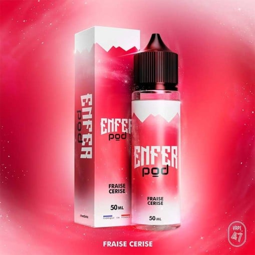 E-liquide Fraise Cerise Enfer Pod 50ml