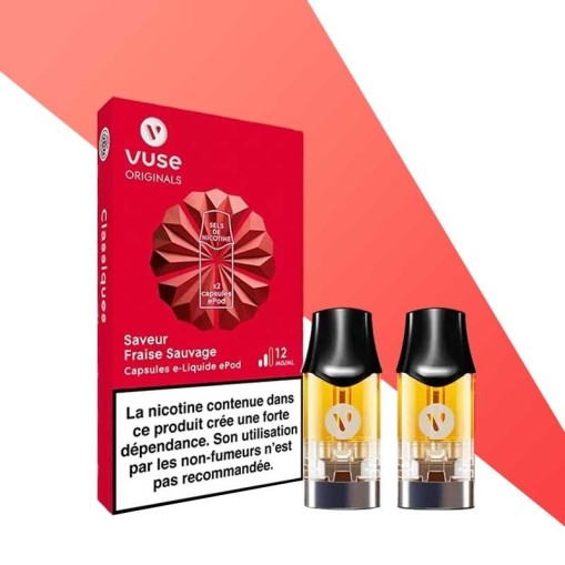 Cartouches pré-remplies Pro / ePod Vuse (x2)