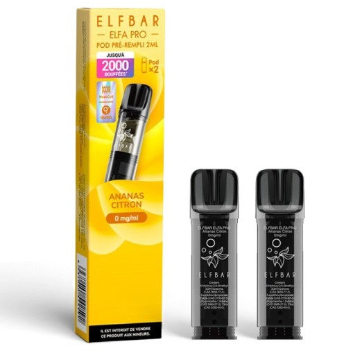 Cartouches Pré-remplies Elfa Pro Elfbar (X2)