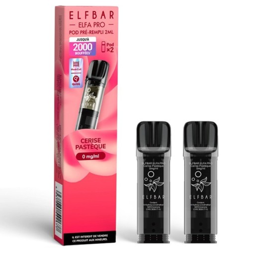 Cartouches Pré-remplies Elfa Pro Elfbar (X2)