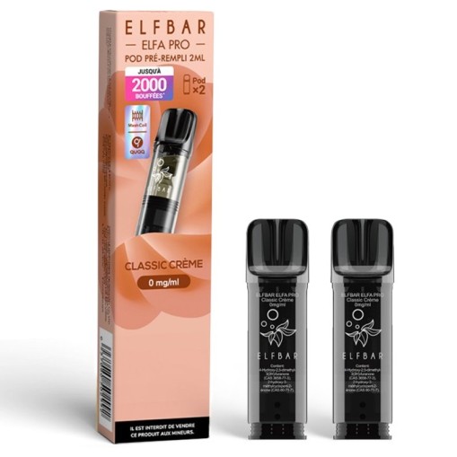 Cartouches Pré-remplies Elfa Pro Elfbar (X2)