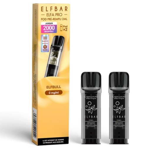 Cartouches Pré-remplies Elfa Pro Elfbar (X2)