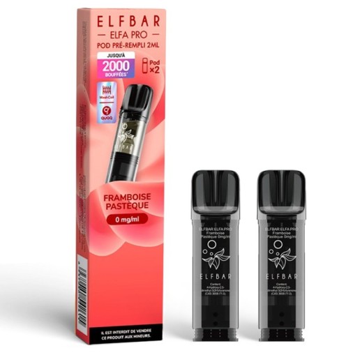 Cartouches Pré-remplies Elfa Pro Elfbar (X2)