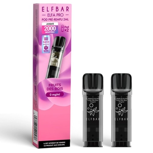 Cartouches Pré-remplies Elfa Pro Elfbar (X2)