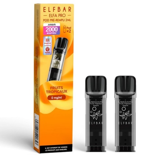 Cartouches Pré-remplies Elfa Pro Elfbar (X2)