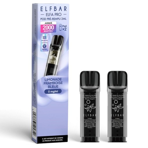 Cartouches Pré-remplies Elfa Pro Elfbar (X2)