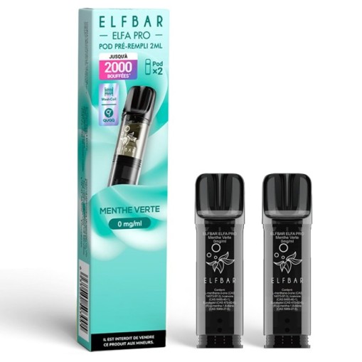 Cartouches Pré-remplies Elfa Pro Elfbar (X2)