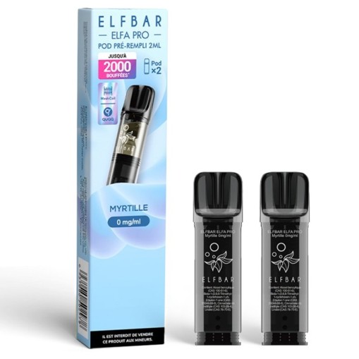 Cartouches Pré-remplies Elfa Pro Elfbar (X2)