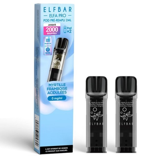 Cartouches Pré-remplies Elfa Pro Elfbar (X2)