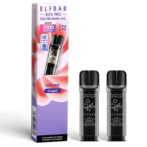 Cartouches Pré-remplies Elfa Pro Elfbar (X2)