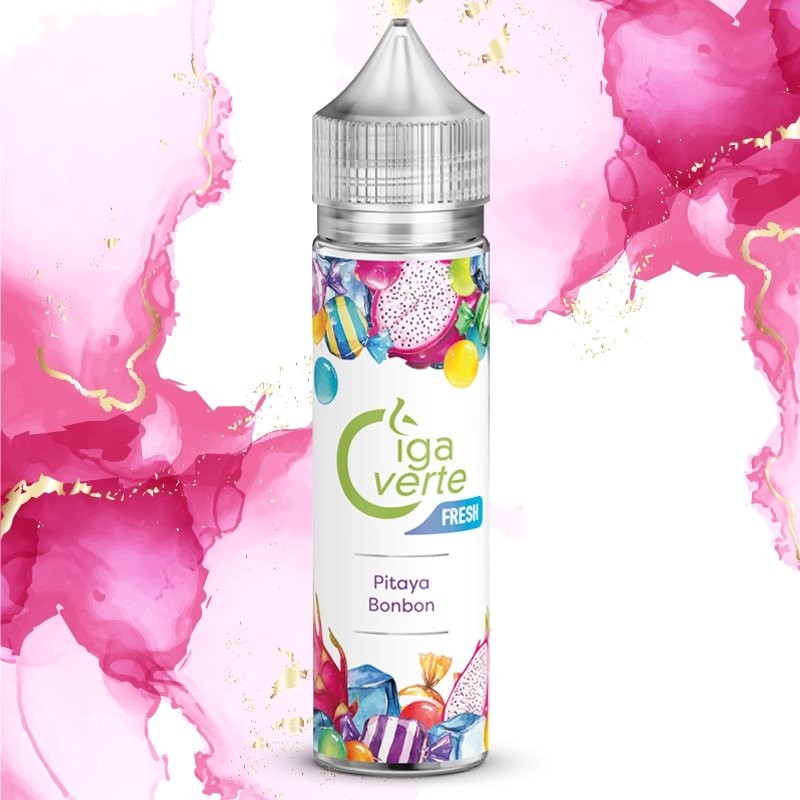 E-liquide Pitaya Bonbon Fresh Cigaverte 50ml ou 100ml