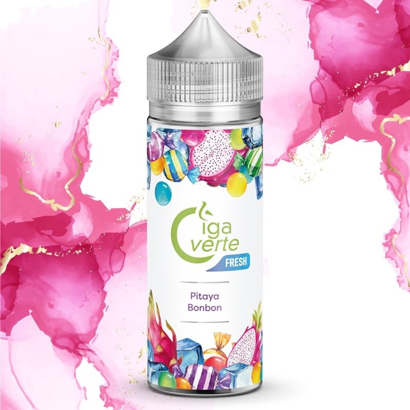 E-liquide Pitaya Bonbon Fresh Cigaverte 50ml ou 100ml