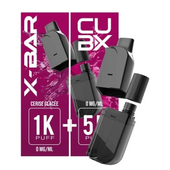 Cartouche pré-remplis CUBX Go X-Bar