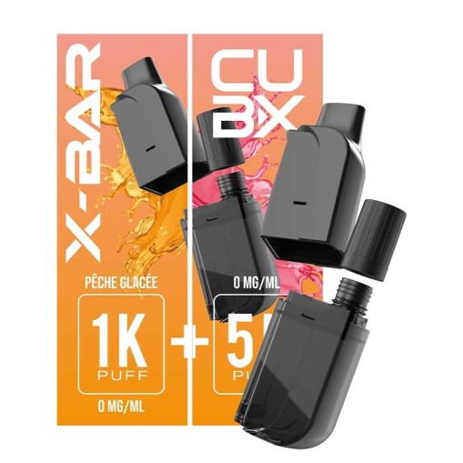 Cartouche pré-remplis CUBX Go X-Bar