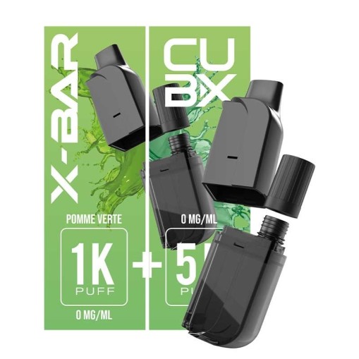 Cartouche pré-remplis CUBX Go X-Bar