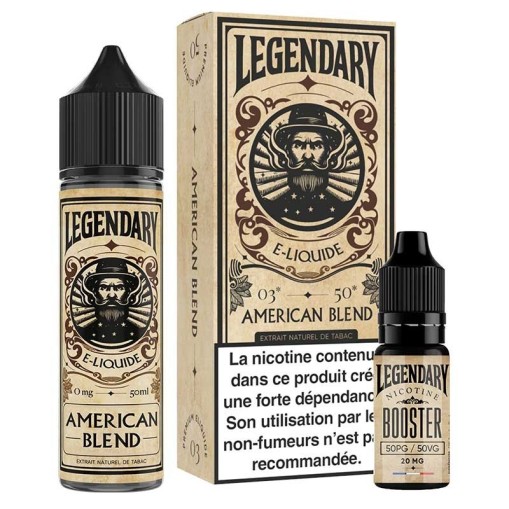 E-liquide Pack 60ml American Blend Legendary 60ml